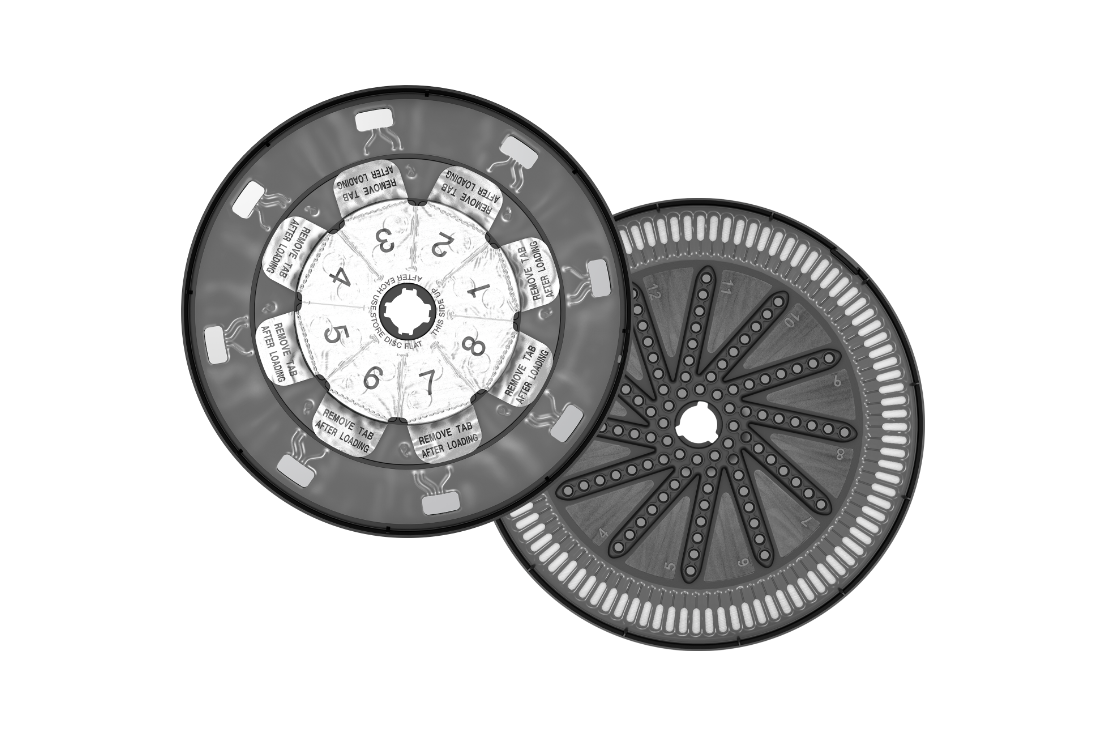 8 And 90 Well Amplification Discs - Diasorin
